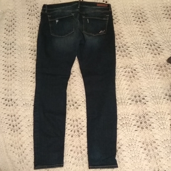 65. Express Jeans Skinny Mid Rise 12 - Picture 3 of 4